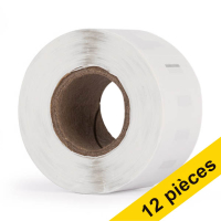 Dymo 2093091 étiquettes d'adresse 12 rouleaux 99010 (marque 123encre)
