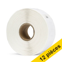 Dymo 2093095 étiquettes multifonction amovibles 12 rouleaux 11354 (marque 123encre)