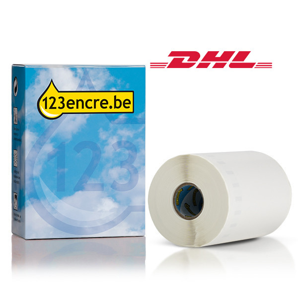 Dymo 2166659 étiquettes d'adresse larges 102 x 210 mm pour DHL (marque 123encre) 088767 - 1
