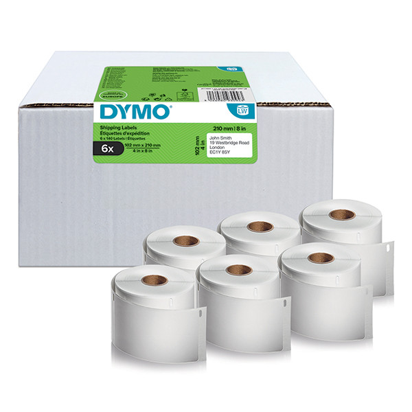 Dymo 2177565 étiquettes d'adresse larges DHL 6 rouleaux 2166659 (d'origine) 2177565 089176 - 1