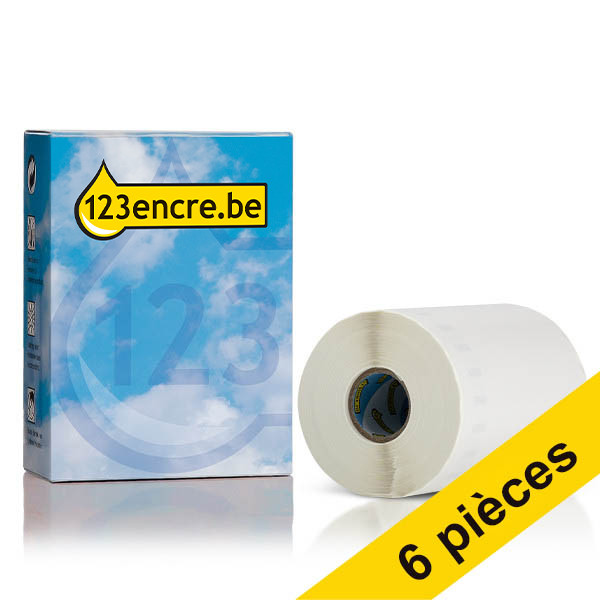 Dymo 2177565 étiquettes d'adresse larges pour DHL 6 pièces 2166659 (marque 123encre) nouvelle version 650889 - 1