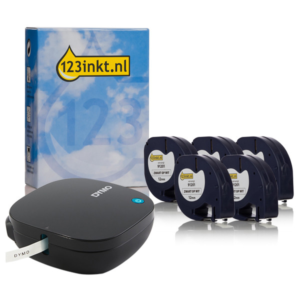 Dymo LetraTag 200B système de lettrage + 5 rubans  089305 - 1