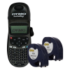 Dymo LetraTag LT-100H système de lettrage + 2 rubans - noir