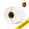 Offre : 10x Dymo S0904980 étiquettes d'expédition UPS extra larges (marque 123encre) 653166 - 1