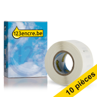 Offre : 10x Dymo S0722440/99015 étiquettes multifonctions grand format (marque 123encre) 650896
