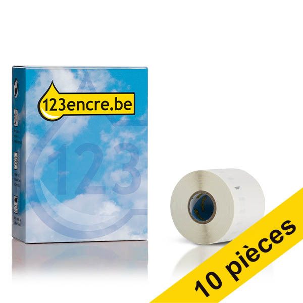 Offre : 10x Dymo S0722440/99015 étiquettes multifonctions grand format (marque 123encre) nouvelle version 650896 - 1