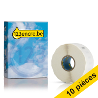 Offre : 10x Dymo S0722520/11352 grandes étiquettes d'adresse de retour (marque 123encre)