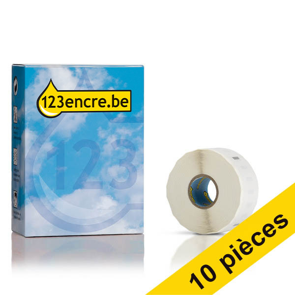 Offre : 10x Dymo S0722520/11352 grandes étiquettes d'adresse de retour (marque 123encre) nouvelle version 650890 - 1