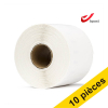 Offre : 10x Dymo S0904980 étiquettes d'expédition bpost extra larges (marque 123encre) 653346 - 1