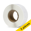 Offre : 5x Dymo S0722530/11353 étiquettes multifonction (marque 123encre) 653102 - 1