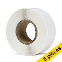 Dymo Offre : 5x Dymo S0722530/11353 étiquettes multifonction (marque 123encre) S0722530C 650525