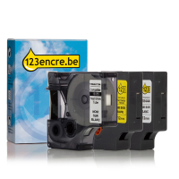 Offre : Marque 123encre remplace Dymo IND Rhino 12 mm multipack ruban vinyle