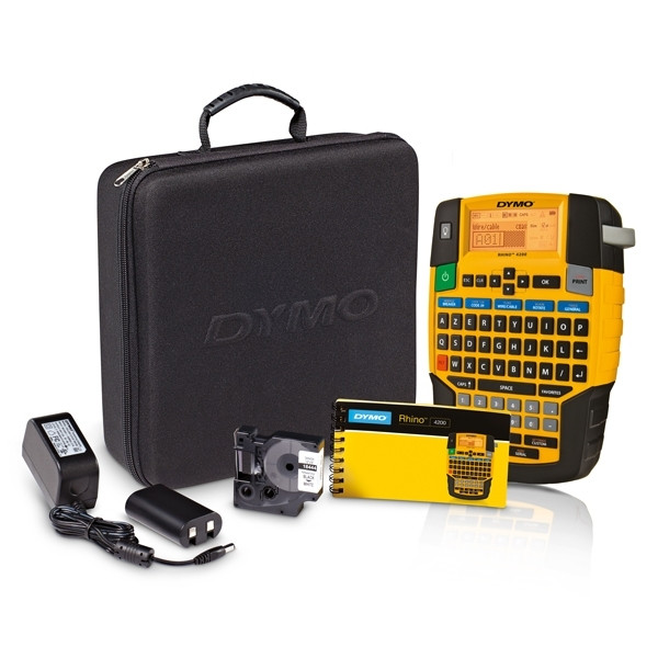 Dymo RHINO 4200 coffret pour imprimante d'étiquettes industrielles (QWERTY) 1852995 833401 - 1