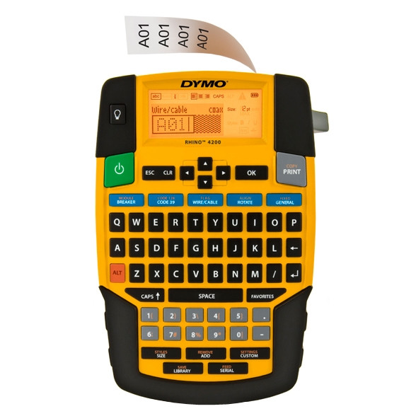 Dymo RHINO 4200 imprimante d'étiquettes industrielles S0955990 833327 - 1