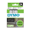 Dymo S0720770/43610 ruban d'étiquettes 6 mm (d'origine) - noir sur transparent