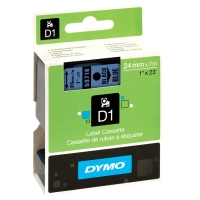 Dymo S0720960/53716 ruban d'étiquettes 24 mm (d'origine) - noir sur bleu S0720960 088428