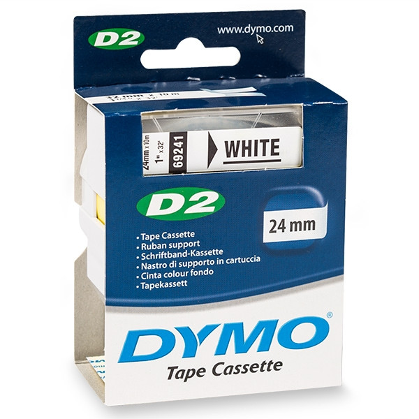 Dymo S0721210/69241 ruban d'étiquettes 24 mm (d'origine) - blanc S0721210 088816 - 1
