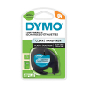 Dymo S0721530/12267 ruban à étiquettes plastique 12 mm (d'origine) - transparent