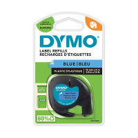 Dymo S0721650/91205 ruban d'étiquettes en plastique 12 mm (d'origine) - bleu S0721650 088310