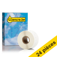 Dymo S0722390/13187 étiquettes d'adresse larges 24 rouleaux 99012 (marque 123encre)