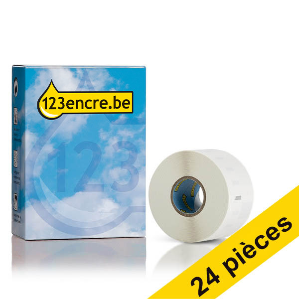 Dymo S0722390/13187 étiquettes d'adresse larges lot de 24 pièces 99012 (marque 123encre) nouvelle version 650887 - 1