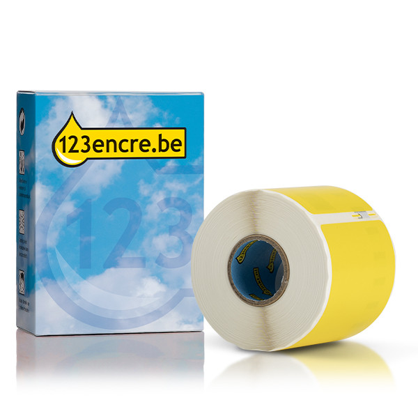 Dymo S0722430 / 99014 étiquettes d'expédition et badges (marque 123encre) - jaune 089372 - 1