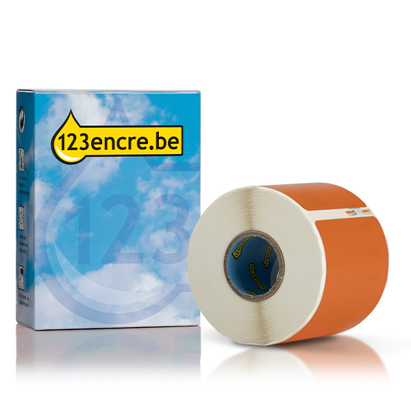 Dymo S0722430 / 99014 étiquettes d'expédition et badges (marque 123encre) - orange 089373 - 1