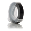 Dymo S0898130  / 520109 ruban d'étiquettes en relief (marque 123encre) - blanc sur noir