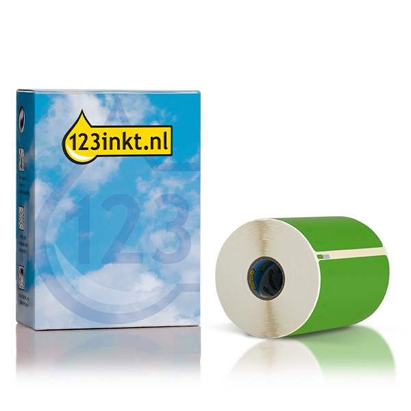 Dymo S0904980 étiquettes d'expédition bpost extra larges (marque 123encre) - vert 653342 - 3