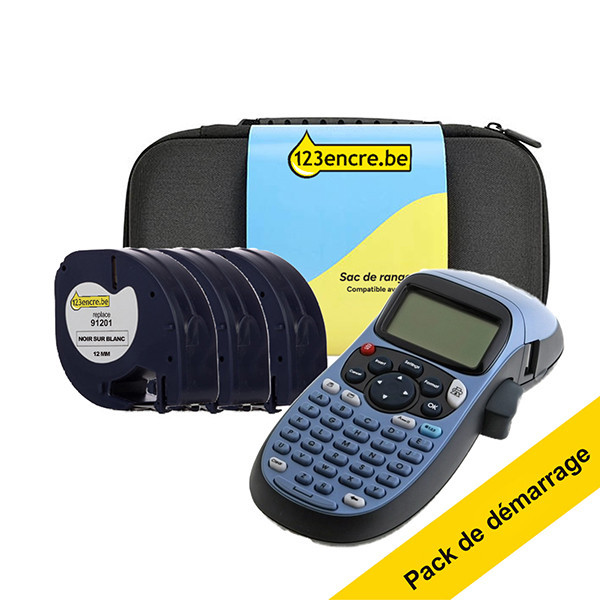 Système de lettrage Dymo LT-100H avec sac de rangement et 3 rubans adhésifs 833490 - 1