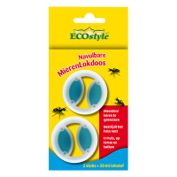 ECOstyle boîte appâts à fourmis rechargeable (2 pièces) SEC01014