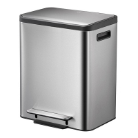 EKO EcoCasa poubelle (30 litres) - acier inoxydable mat VB912830 SEK00069