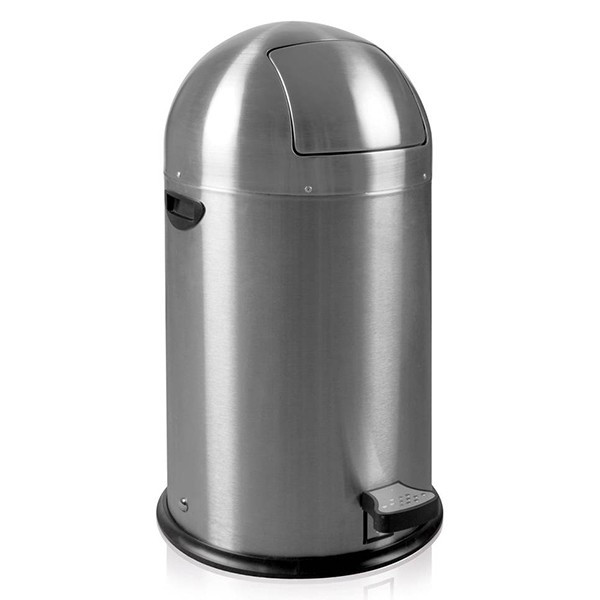 EKO Kickcan poubelle (33 litres) - acier inoxydable mat 31046812 SEK00012 - 1