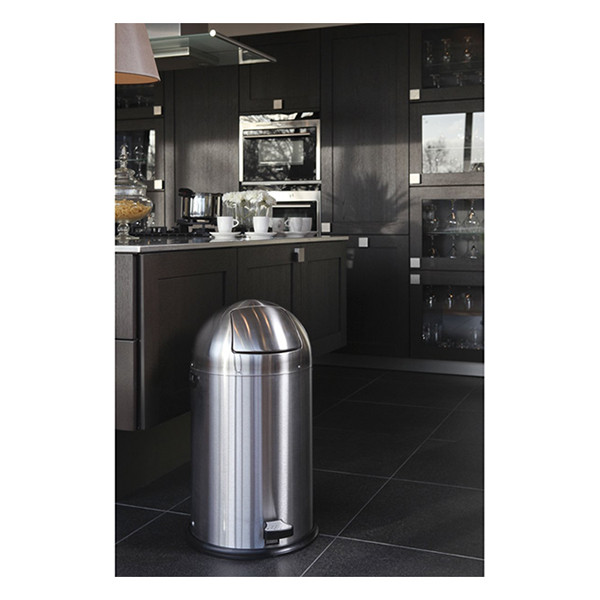 EKO Kickcan poubelle (33 litres, acier inoxydable mat) SEK00012 - 5