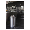 EKO Kickcan poubelle (33 litres, acier inoxydable mat) SEK00012 - 5