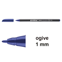 Edding 1200 feutre de coloriage (1 mm ogive) - bleu 4-1200003 200960