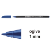 Edding 1200 feutre de coloriage (1 mm ogive) - bleu acier