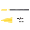 Edding 1200 feutre de coloriage (1 mm ogive) - jaune