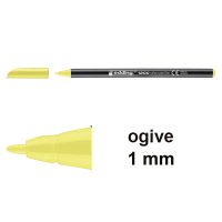 Edding 1200 feutre de coloriage (1 mm ogive) - jaune fluo 4-1200065 200979