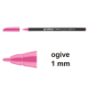 Edding 1200 feutre de coloriage (1 mm ogive) - rose