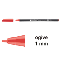 Edding 1200 feutre de coloriage (1 mm ogive) - rouge 4-1200002 200959