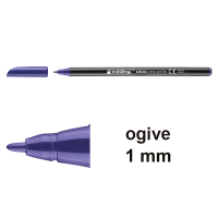 Edding 1200 feutre de coloriage (1 mm ogive) - violet 4-1200008 200965