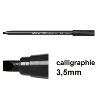 Edding 1255 feutre calligraphie (3,5 mm) - noir 4-125535-001 239158