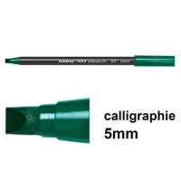 Edding 1255 feutre calligraphie (5 mm) - vert bouteille 4-125550-025 239166