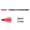 Edding 1300 feutre de coloriage (2 mm - ogive) - rose foncé