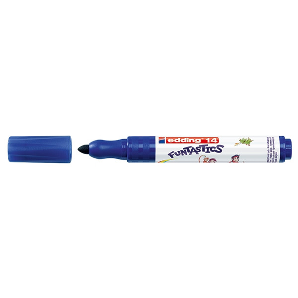 Edding 14 Funtastics feutre large (3 mm - ogive) - bleu 4-14003 239252 - 1