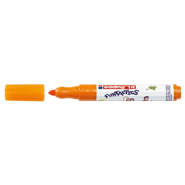 Edding 14 Funtastics feutre large (3 mm - ogive) - orange 4-14006 239255 - 1