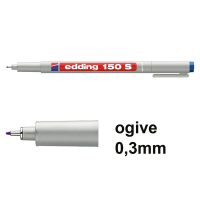 Edding 150S marqueur non permanent (0,3 mm ogive) - bleu 4-150003 200706