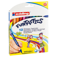 Edding 15 Funtastic feutres de coloriage 12 pièces (1 mm - ogive) 4-15-12 239344