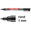 Edding 361 marqueur pour tableau blanc (1 mm - ogive) - noir